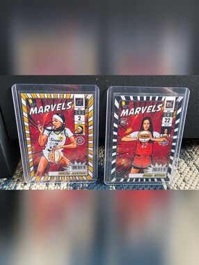 Panini Marvels Basketball Rookie Cards, Rickea Jackson And Sonia Citron